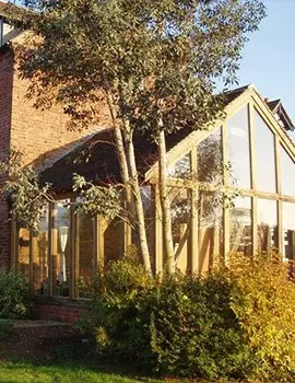 extension on listed cottage